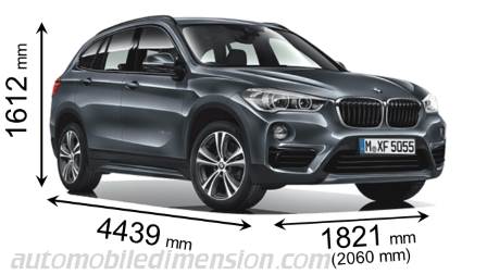 BMW X1 2015 dimensions