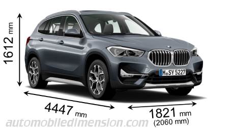 BMW X1 2020 dimensions