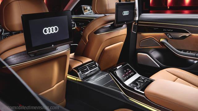 Exterior detail of the Audi A8 L