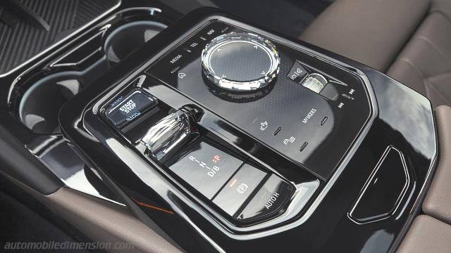 Interior detail of the BMW i5
