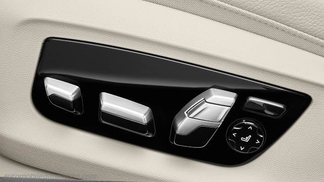 Interior detail of the BMW 5 Touring