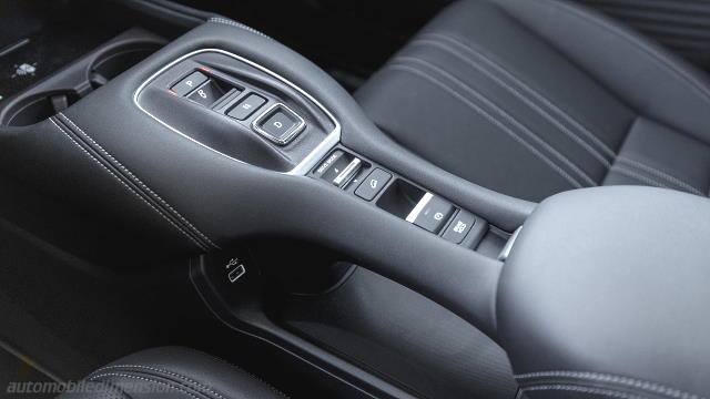 Interior detail of the Honda ZR-V