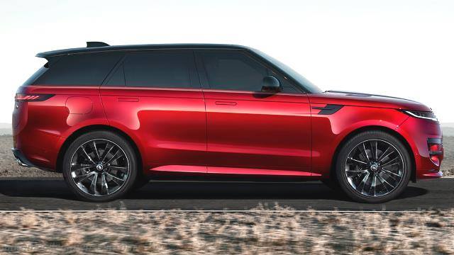 Exterior detail of the Land-Rover Range Rover Sport
