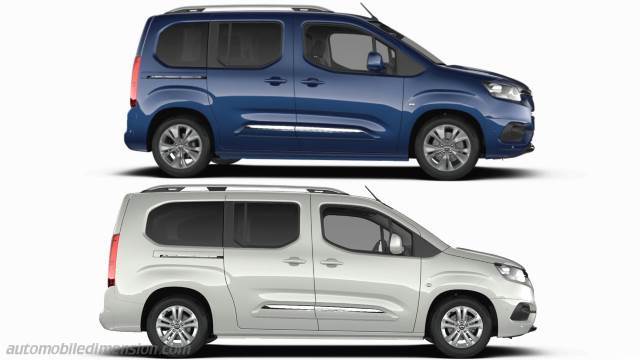 Exterior detail of the Toyota Proace City Verso Long