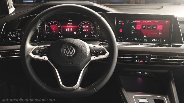 Exterior detail of the Volkswagen Golf