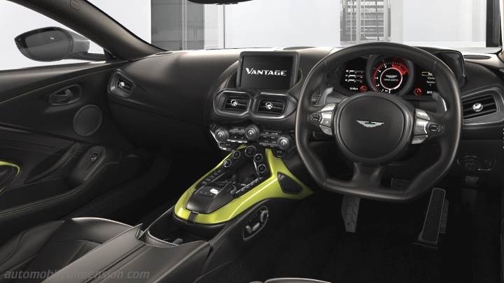Aston-Martin Vantage Coupe 2018 dashboard