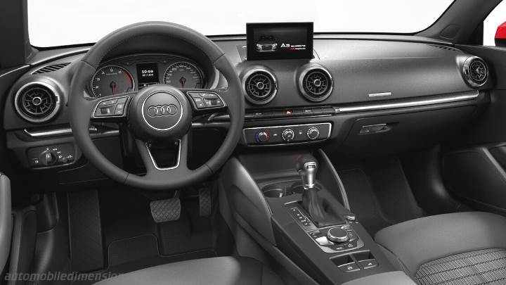 Audi A3 Cabrio 2016 dashboard