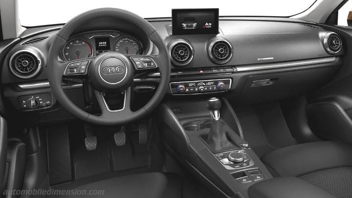 Audi A3 Sportback 2016 dashboard
