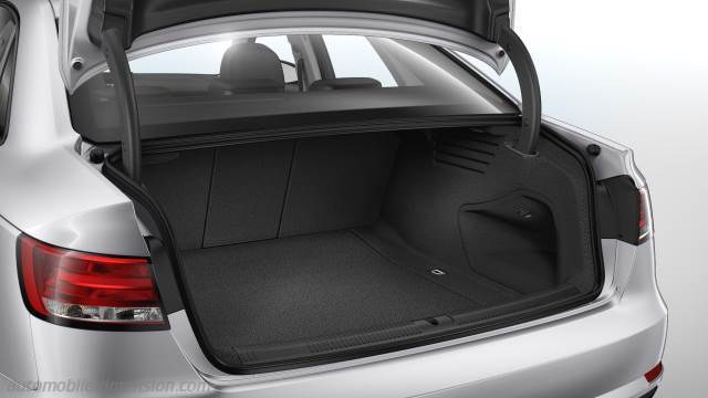 Audi A4 2016 boot space