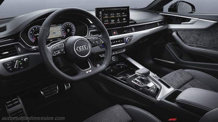 Audi A5 Coupe 2020 dashboard