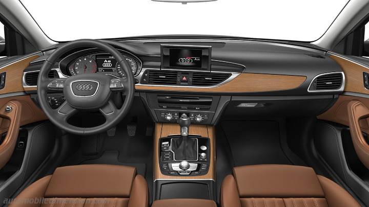 Audi A6 2015 dashboard
