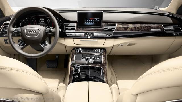 Audi A8 2014 dashboard