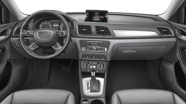 Audi Q3 2015 dashboard