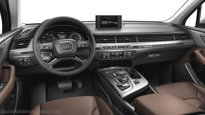 Audi Q7 2015 dashboard