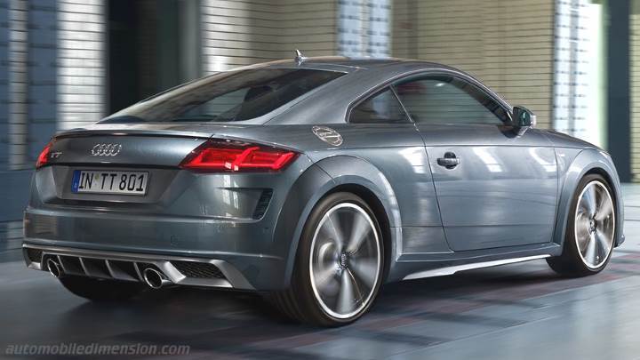 Audi TT Coupe 2019 boot space