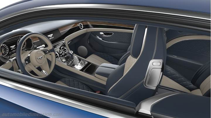 Bentley Continental GT 2018 interior