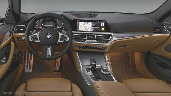 BMW 4 Cabrio 2021 dashboard