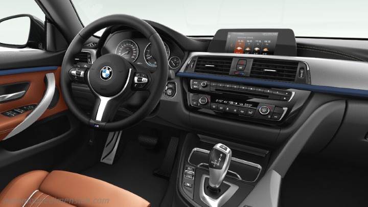 BMW 4 Gran Coupe 2017 dashboard