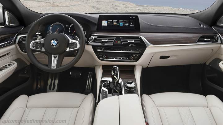 BMW 6 Gran Turismo 2018 dashboard