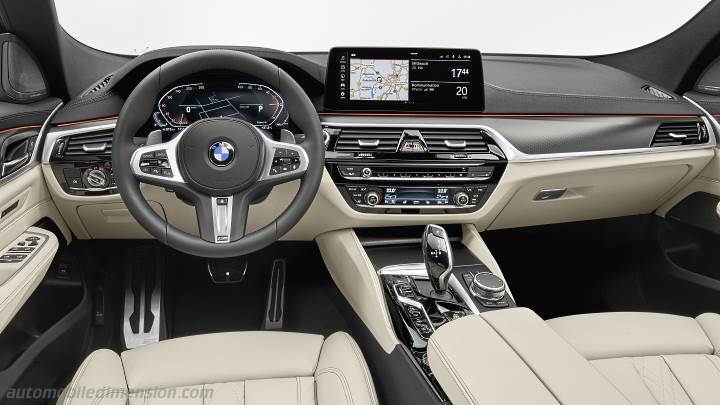 BMW 6 Gran Turismo 2020 dashboard