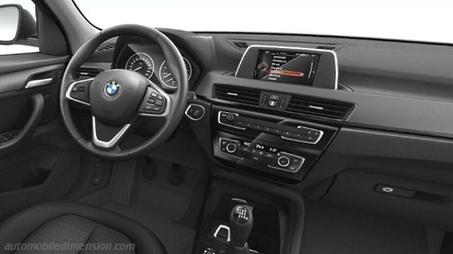 BMW X1 2015 dashboard