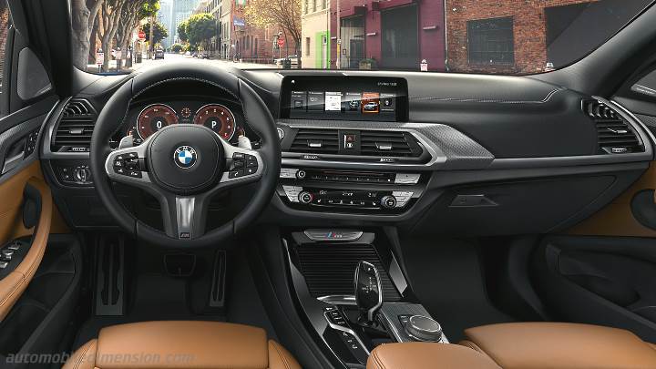 BMW X3 2017 dashboard