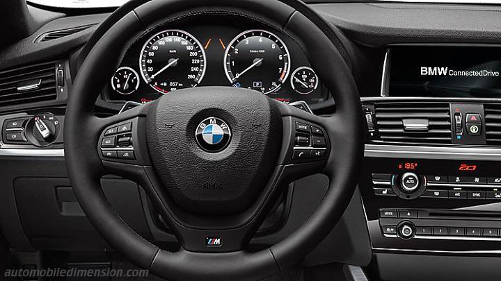 BMW X4 2014 dashboard
