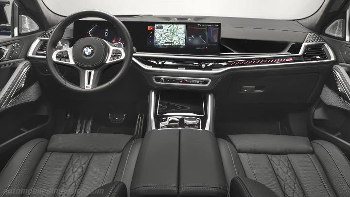 BMW X6 2023 dashboard