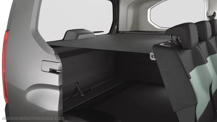 Citroen Berlingo XL 2019 boot space