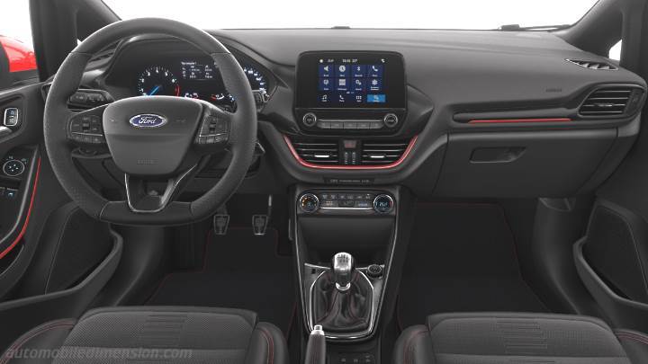 Ford Fiesta 2017 dashboard