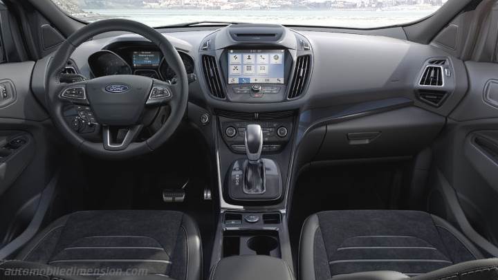 Ford Kuga 2017 dashboard