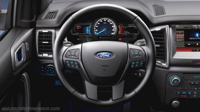 Ford Ranger 2016 dashboard