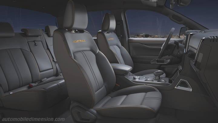 Ford Ranger 2023 interior