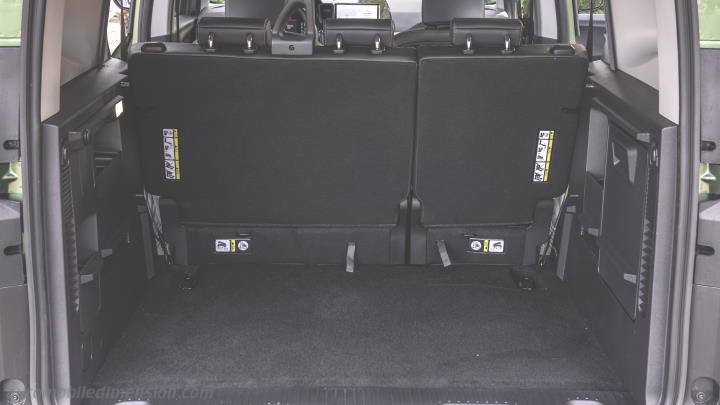 Ford Tourneo Courier 2024 boot space