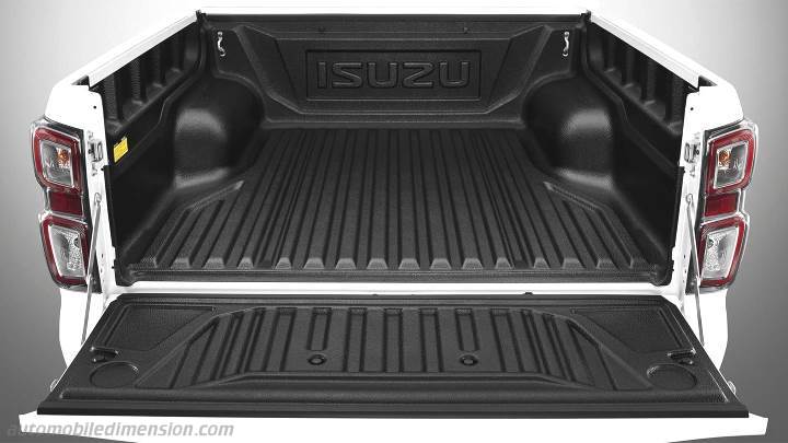 Isuzu D-MAX 2021 boot space