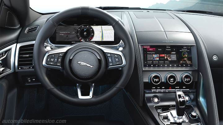 Jaguar F-TYPE Coupe 2020 dashboard