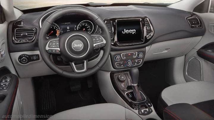 Jeep Compass 2017 dashboard