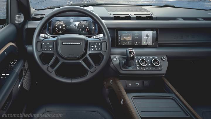 Land-Rover Defender 110 2020 dashboard