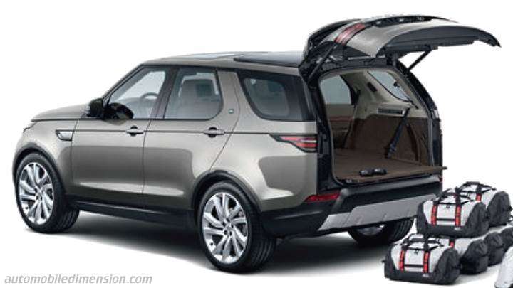 Land-Rover Discovery 2017 boot space