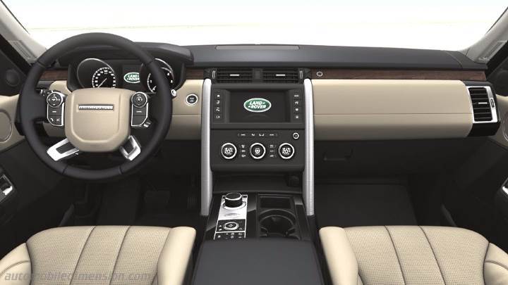 Land-Rover Discovery 2017 dashboard