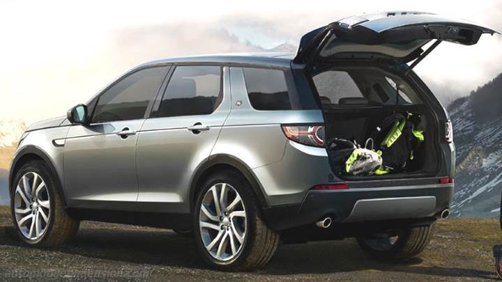 Land-Rover Discovery Sport 2015 boot space
