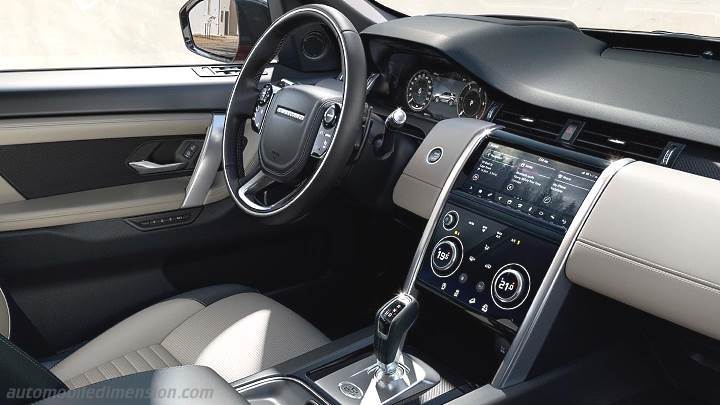 Land-Rover Discovery Sport 2019 dashboard