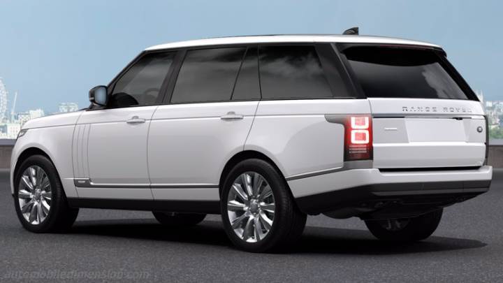 Land-Rover Range Rover LWB 2013 boot space