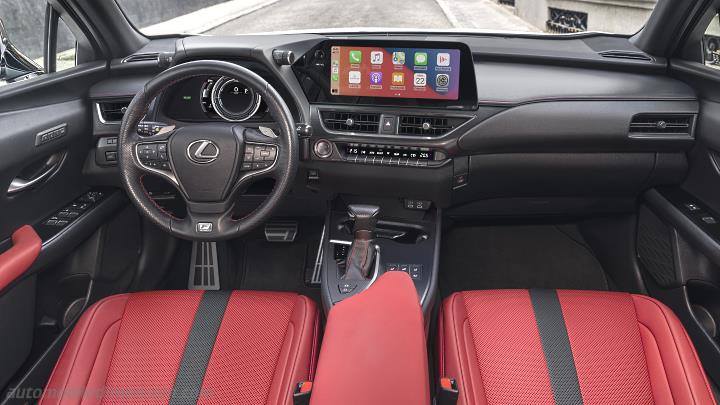 Lexus UX 2023 dashboard