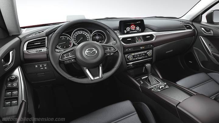 Mazda 6 Wagon 2017 dashboard