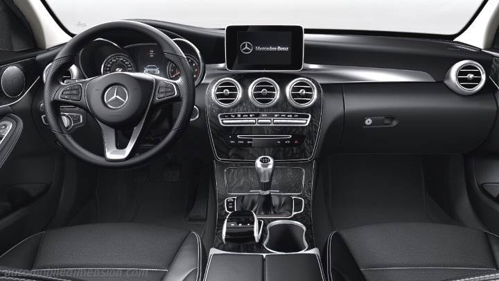 Mercedes-Benz C 2014 dashboard