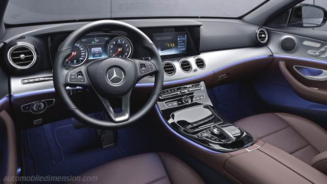 Mercedes-Benz E 2016 dashboard
