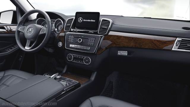 Mercedes-Benz GLS 2016 dashboard