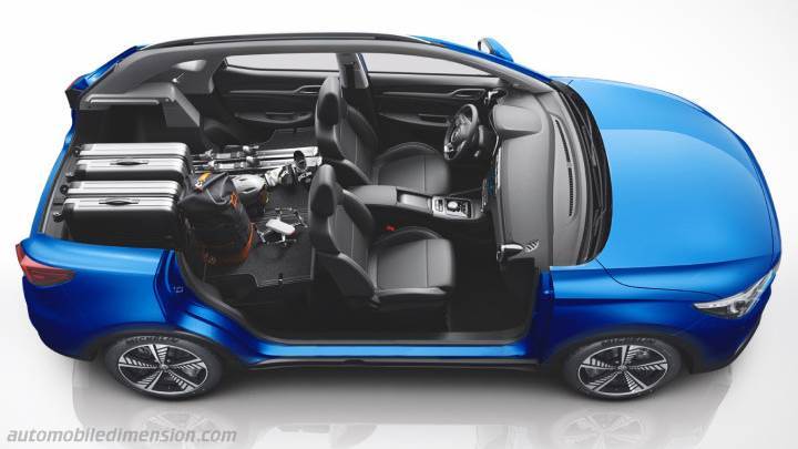 MG ZS EV 2020 boot space