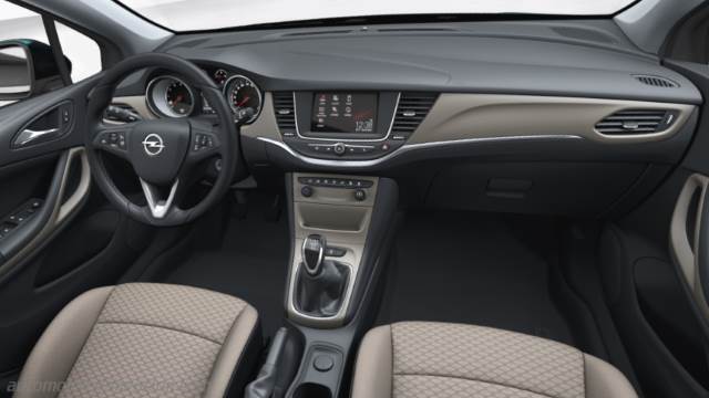 Opel Astra 2016 dashboard